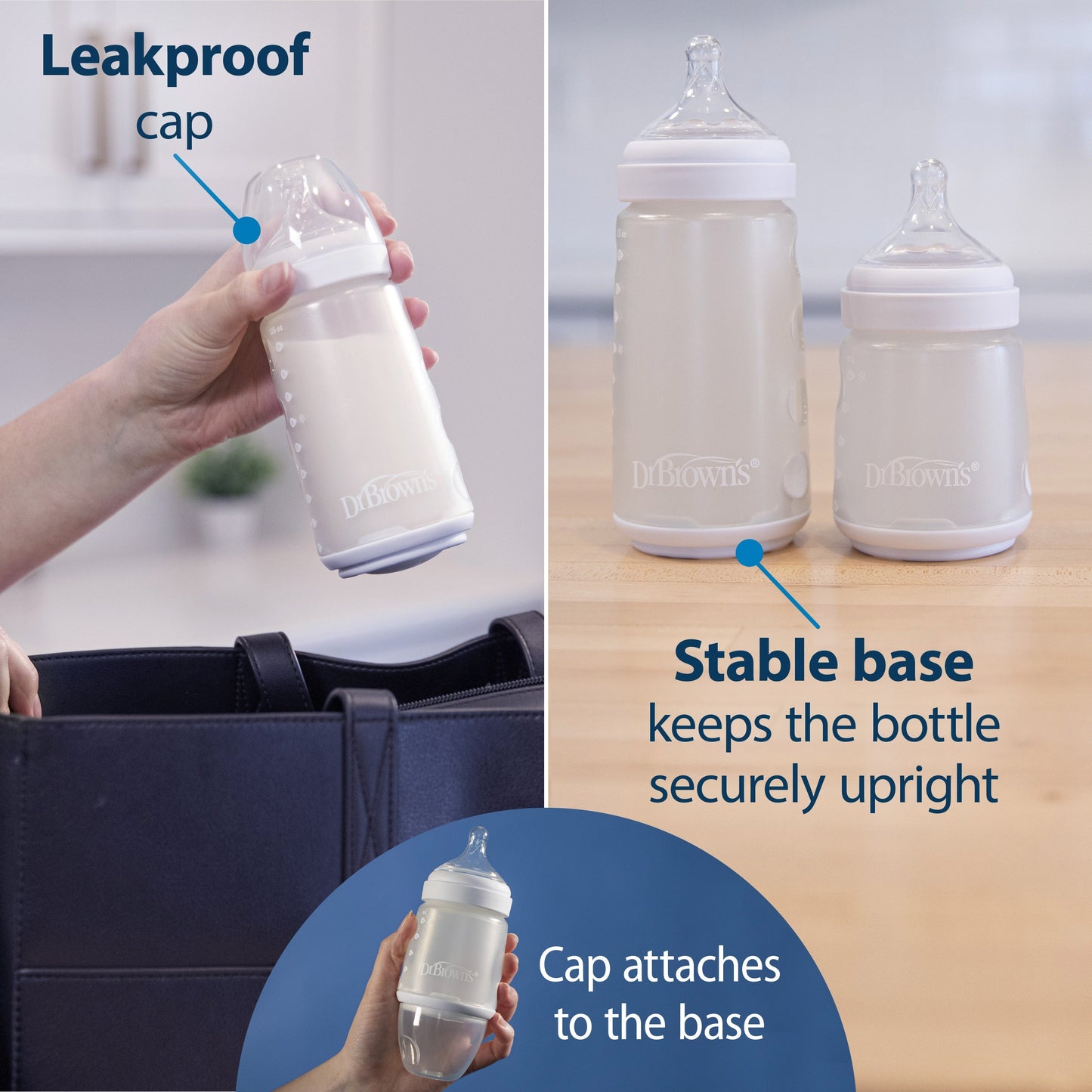 Dr. Brown's® Silicone Baby Bottle